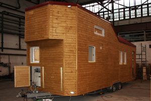 Rolling Tiny House in der Produktion