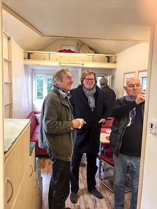 Besuch im Rolling Tiny House