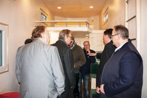 Besuch im Rolling Tiny House