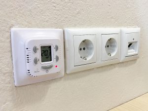 Rolling Tiny House Thermostat Infrarot-Fußbodenheizung