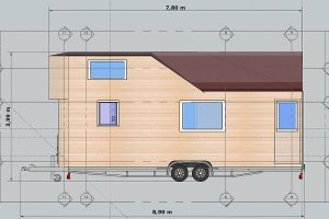 Rolling Tiny House Design