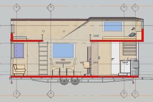 Rolling Tiny House Design