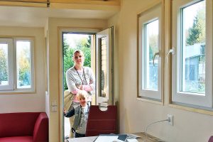 Fenster im Rolling Tiny House