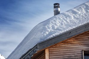 Tiny House mit Schneelast