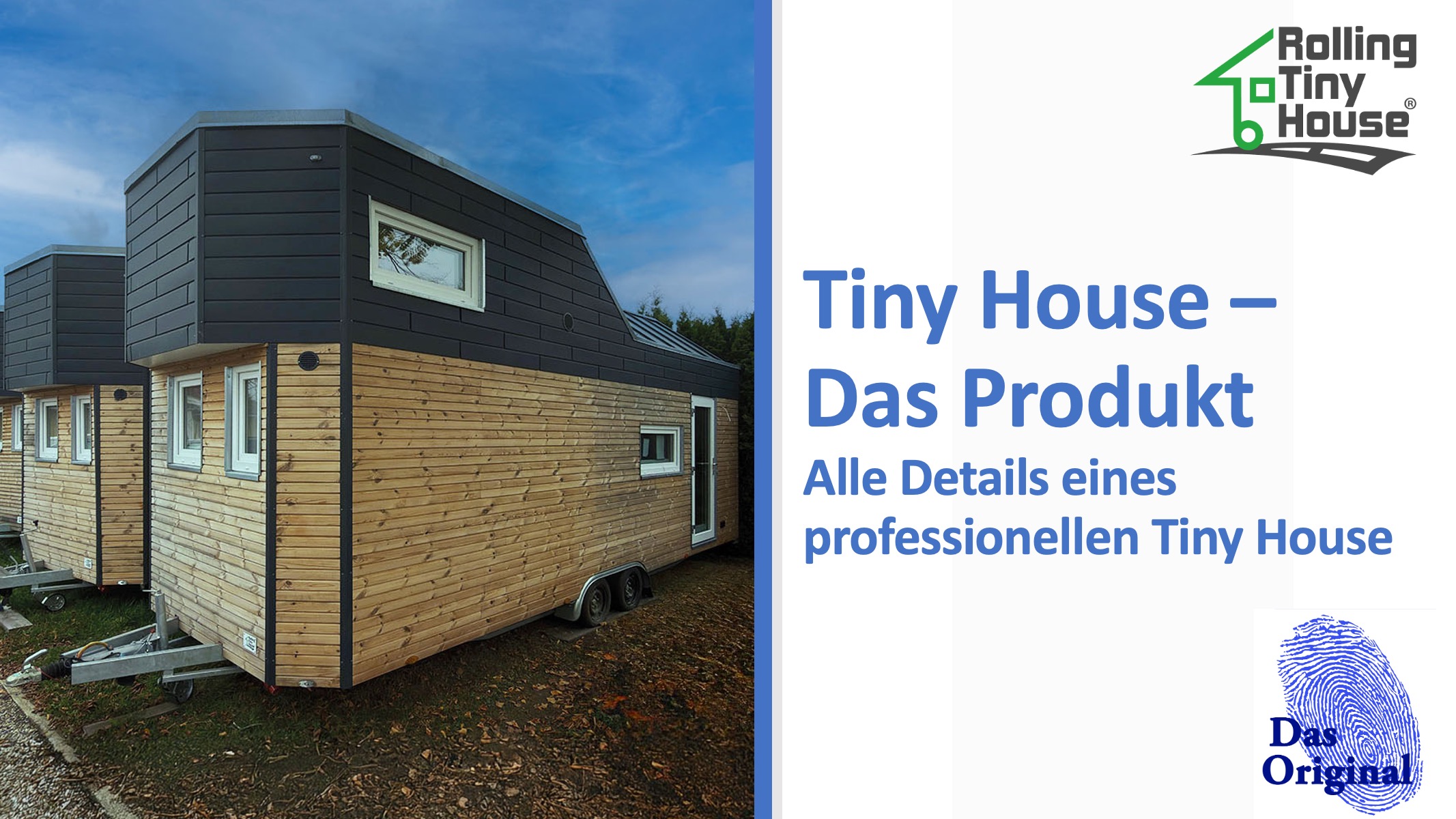 Aufbau-Webinar „Tiny House - Das Produkt“